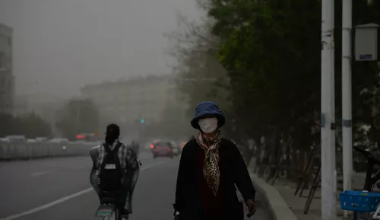 内蒙古风雨交加气温低，局地气温下降10℃以上！