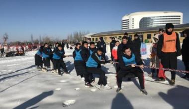 乌海市2020年百万青少年上冰雪和冬季趣味运动会开幕
