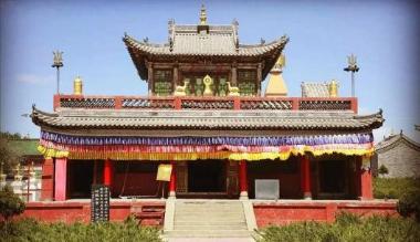 带你线上全景游览鄂尔多斯寺庙与敖包