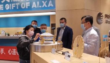 乌海市文体旅游广电局赴阿拉善学习交流